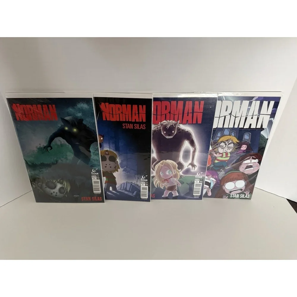 Norman Comics Lot Of 4 Books